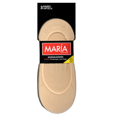 Maria Intima Protectopie Corte Bajo ¨Microalgodón"3 pack" Mod.321